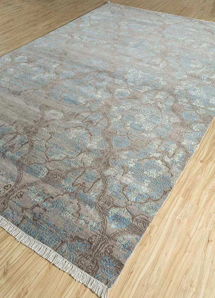 Wollteppich 195x300cm - beige