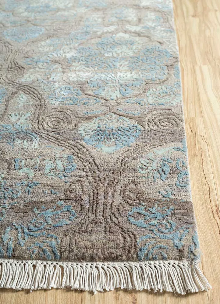 Wollteppich 195x300cm - beige