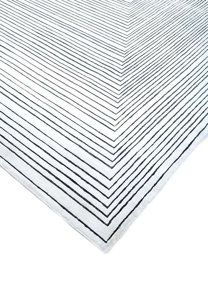 Viskose Teppich - 300 x 420 cm - creme