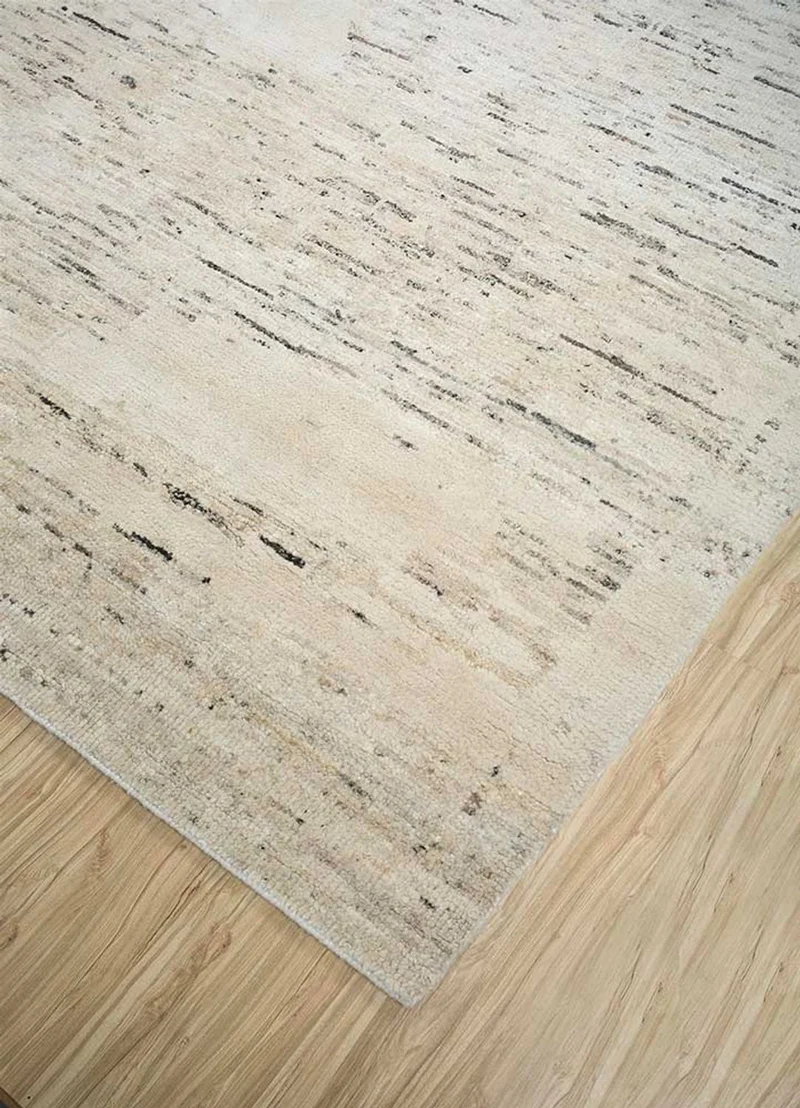 Wollteppich - 240 x 300 cm - creme