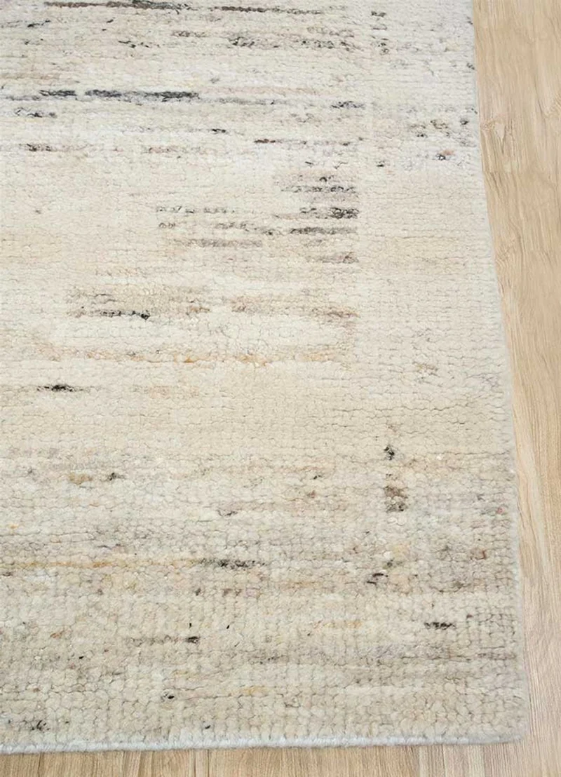 Wollteppich - 240 x 300 cm - creme