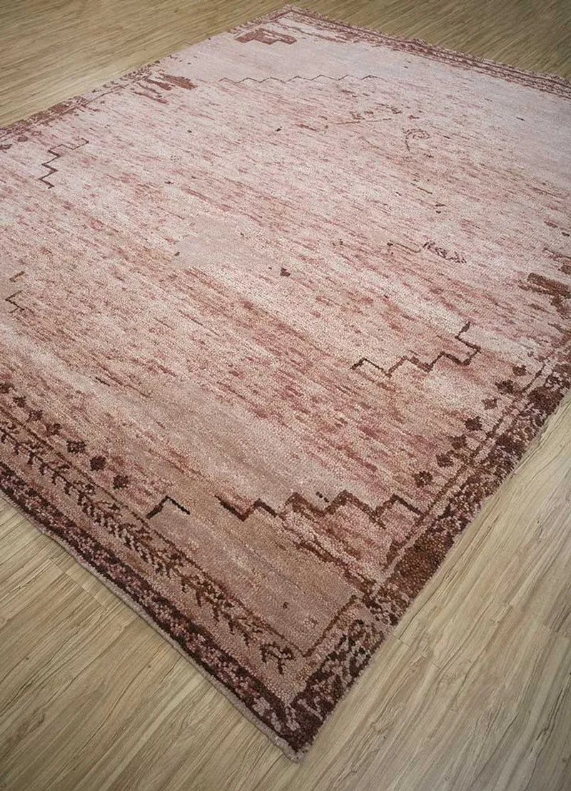 Vintage Teppich - 240 x 300 cm - lachs