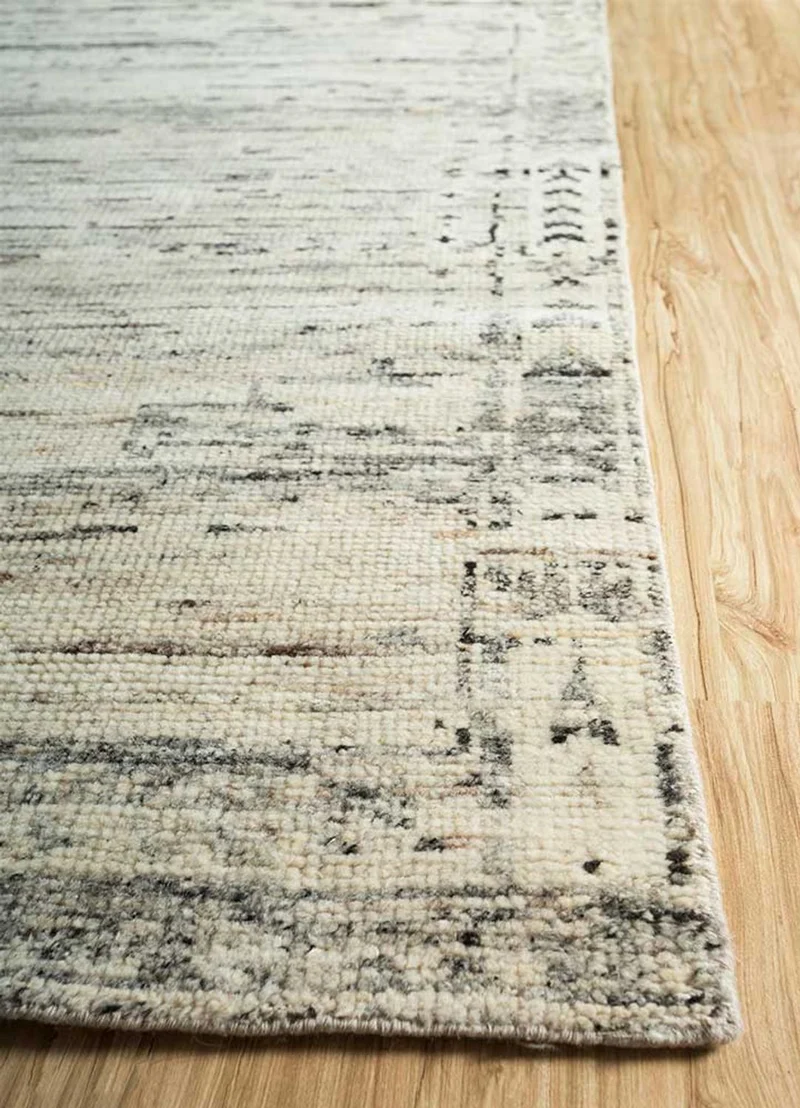 Wollteppich - 240 x 300 cm - creme