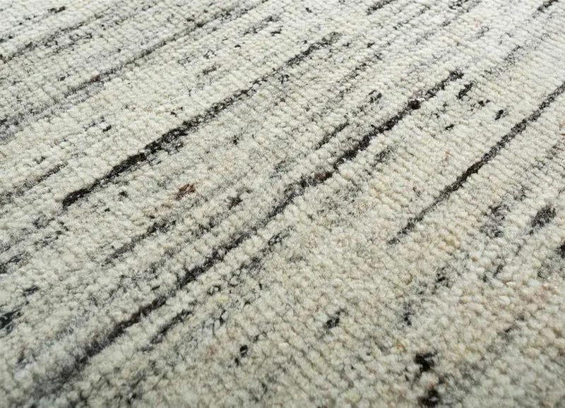 Wollteppich - 240 x 300 cm - creme