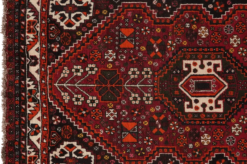 Gashgai · Handgeknüpft – Rot, 152x103 cm