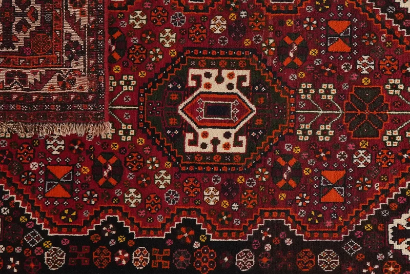Gashgai · Handgeknüpft – Rot, 152x103 cm