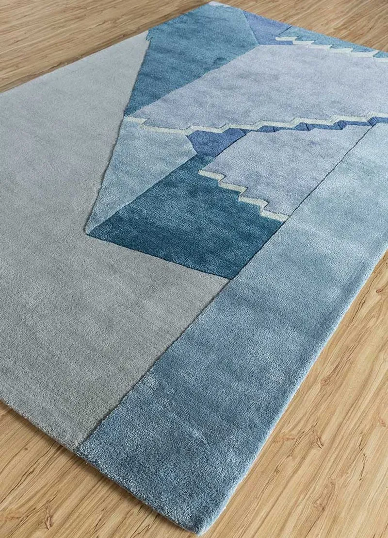 Wollteppich - 150 x 240 cm - mehrfarbig