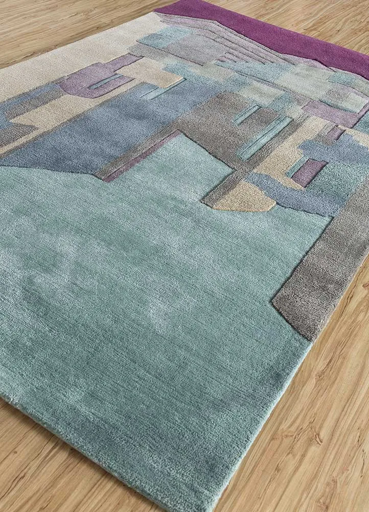 Wollteppich - 150 x 240 cm - mehrfarbig
