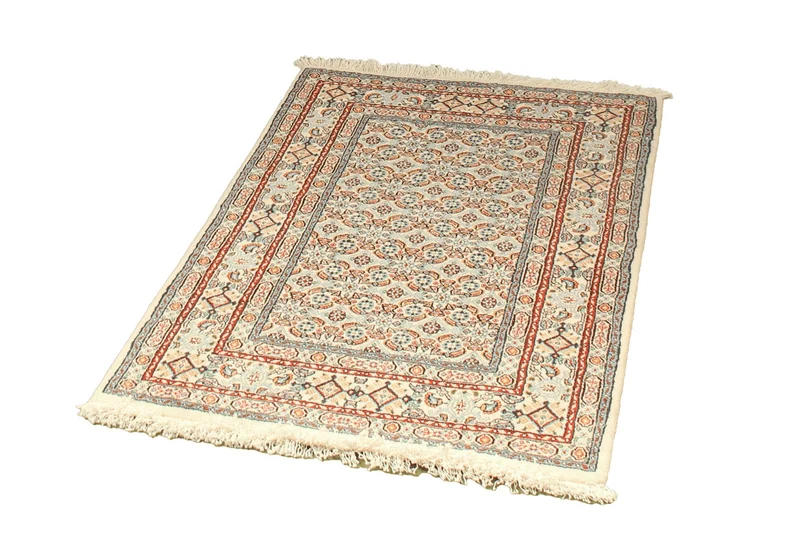 Moud Mahi · Handgeknüpft – Beige, 115x79 cm