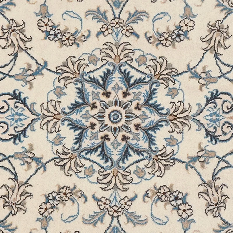 Nain 12La · Handgeknüpft – Beige, 140x90 cm