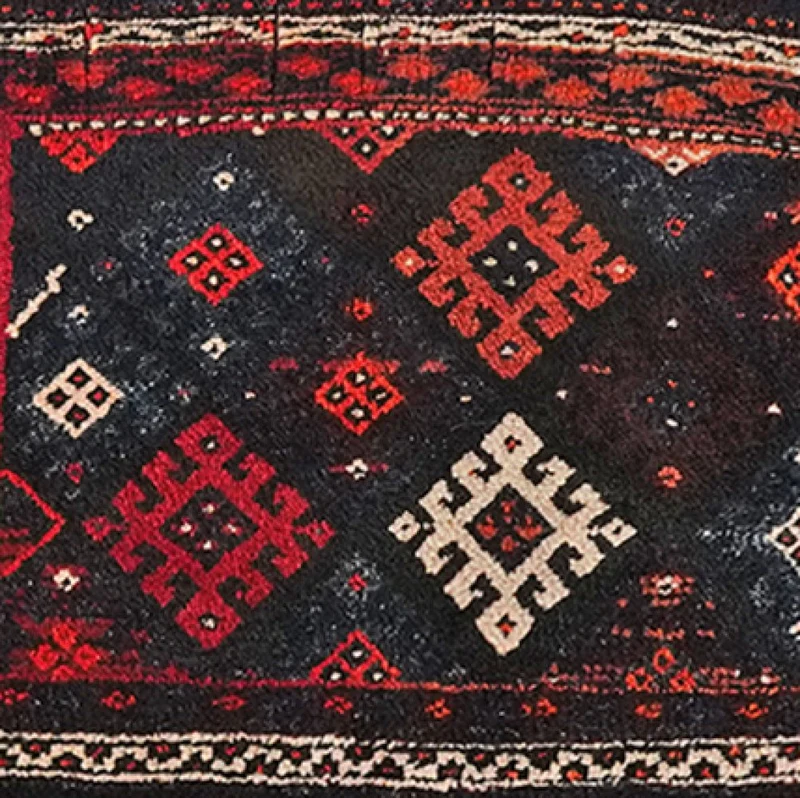 Tasche · Handgefertigt – Blau, 120x63 cm