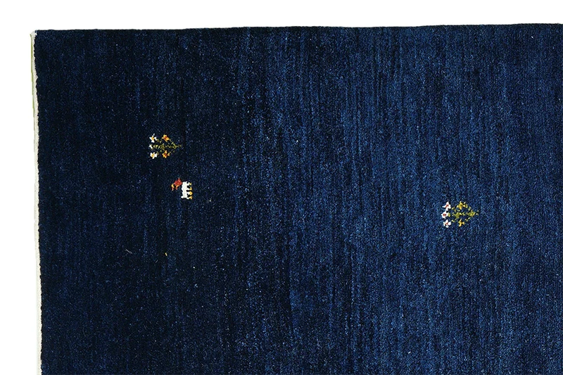 Gabbeh · Handgeknüpft – Blau, 226x173 cm