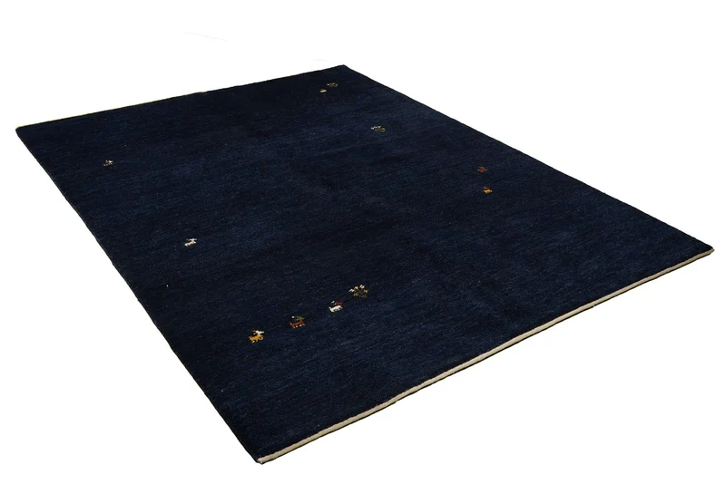 Gabbeh · Handgeknüpft – Blau, 226x173 cm