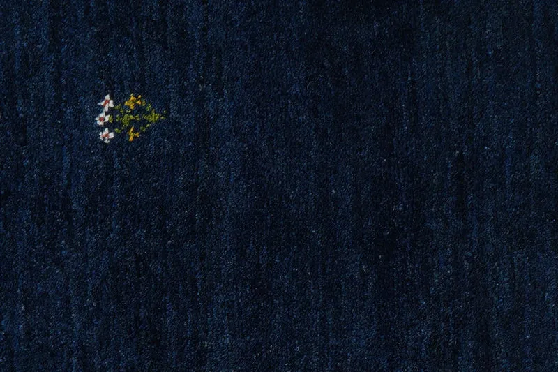Gabbeh · Handgeknüpft – Blau, 226x173 cm
