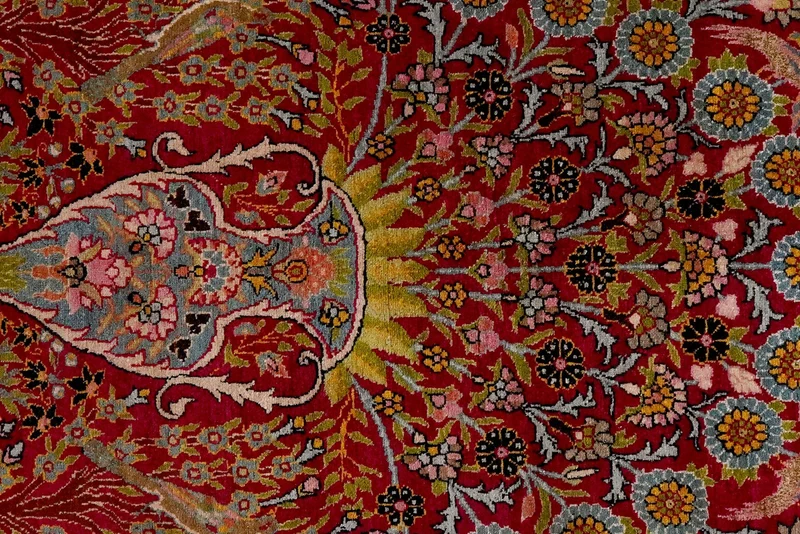 Teheran · Handgeknüpft – Rot, 230x145 cm