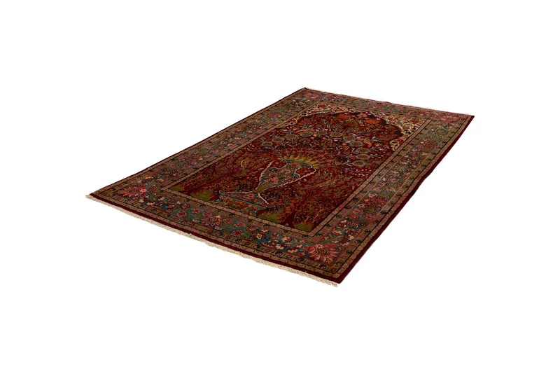 Teheran · Handgeknüpft – Rot, 230x145 cm