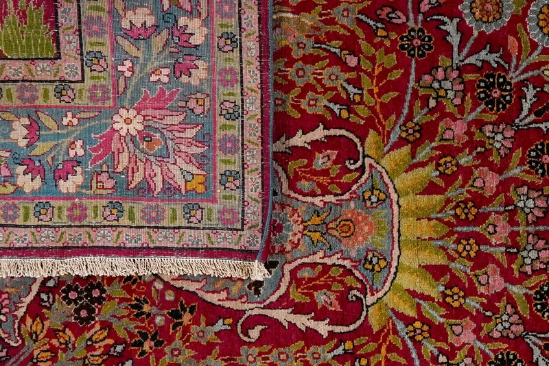 Teheran · Handgeknüpft – Rot, 230x145 cm