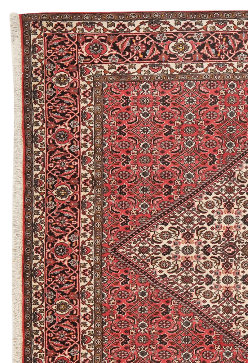 Bidjar · Handgeknüpft – Beige, 247x200 cm