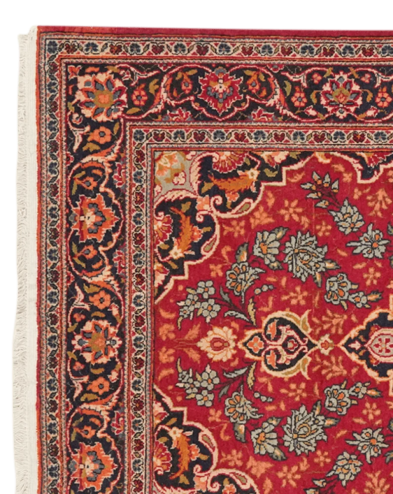 Kashan · Handgeknüpft – Rot, 154x106 cm