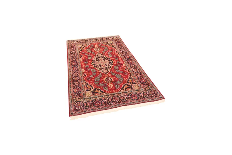 Kashan · Handgeknüpft – Rot, 154x106 cm