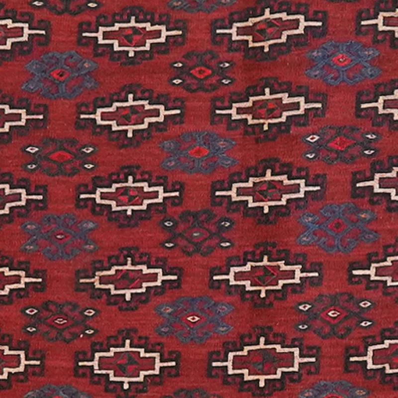 Gartchin · Handgeknüpft – Rot, 95x83 cm