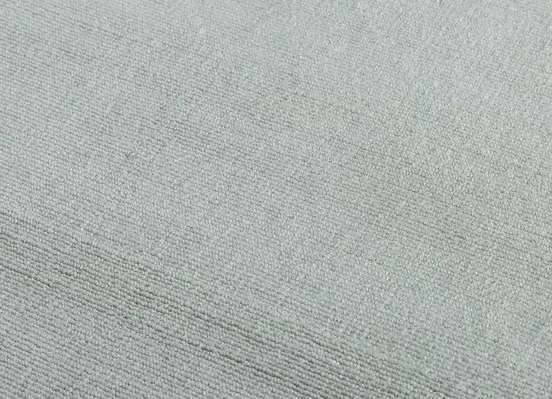 Viskose Teppich - 150 x 240 cm - hellgrau