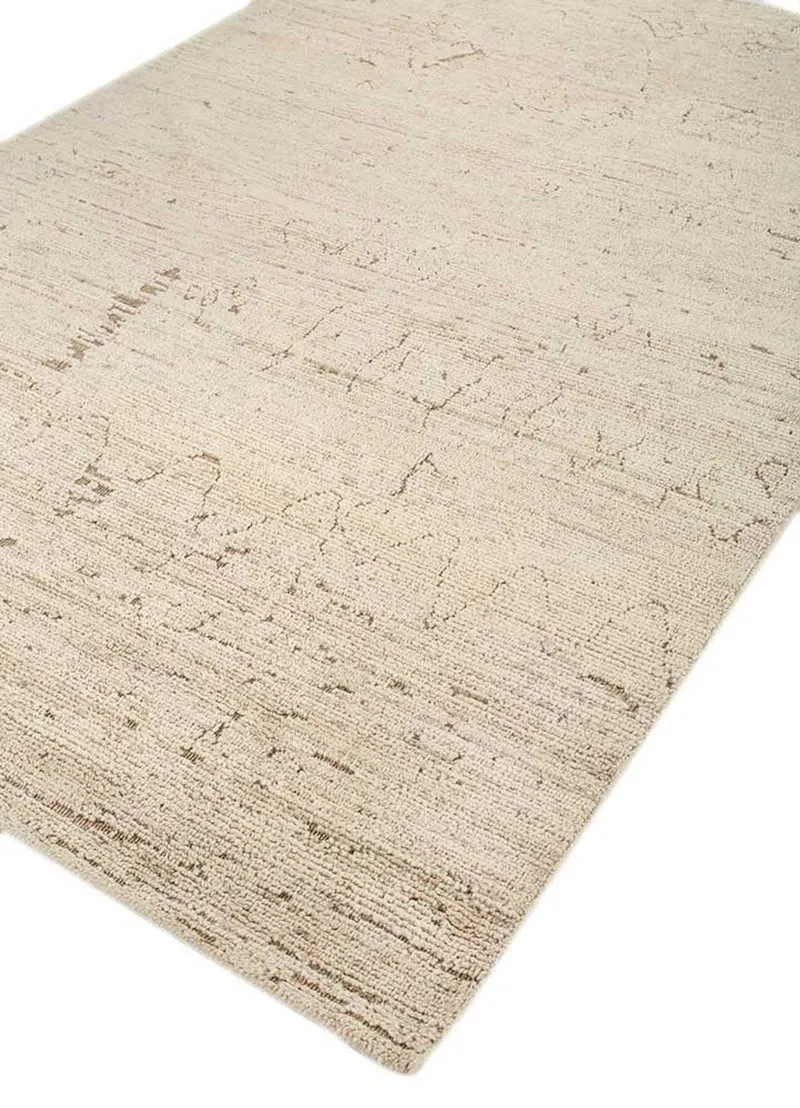 Wollteppich - 180 x 270 cm - creme