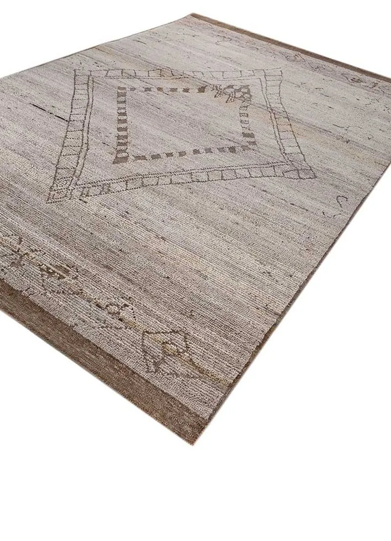 Wollteppich - 180 x 270 cm - taupe