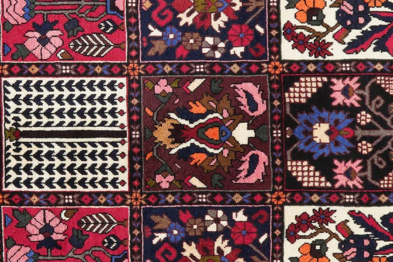 Bakhtiar · Handgeknüpft – Bunt, 312x211 cm
