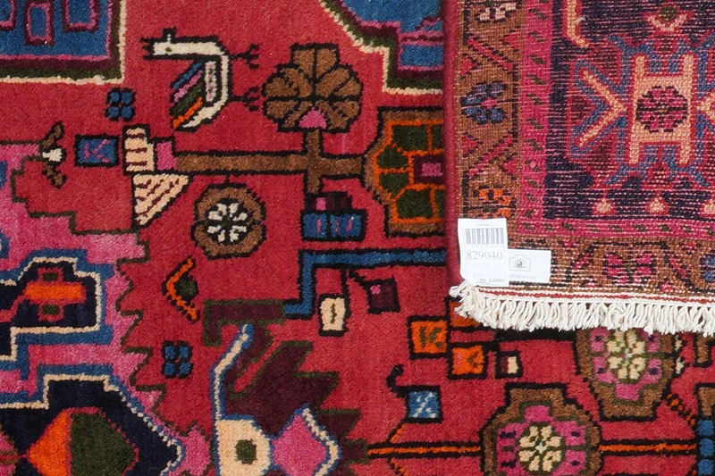 Nahavand · Handgeknüpft – Rot, 237x149 cm