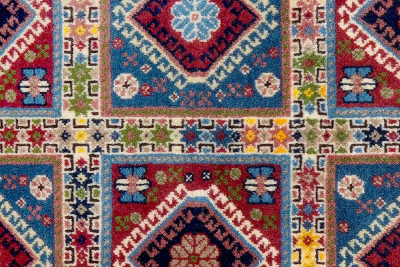 Yalameh · Handgeknüpft – Bunt, 206x81 cm