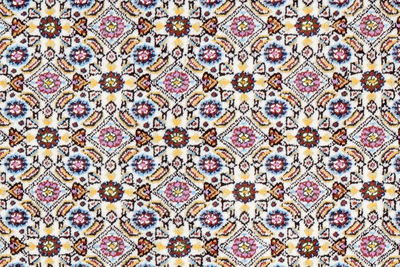 Moud Mahi · Handgeknüpft – Beige, 118x76 cm