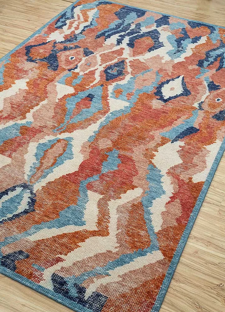 Wollteppich - 200 x 300 cm - orange