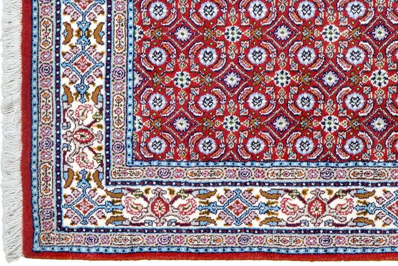 Moud Mahi · Handgeknüpft – Rot, 124x76 cm