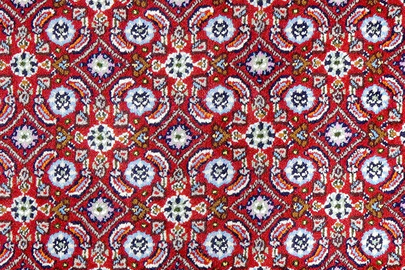 Moud Mahi · Handgeknüpft – Rot, 124x76 cm