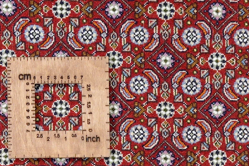 Moud Mahi · Handgeknüpft – Rot, 124x76 cm