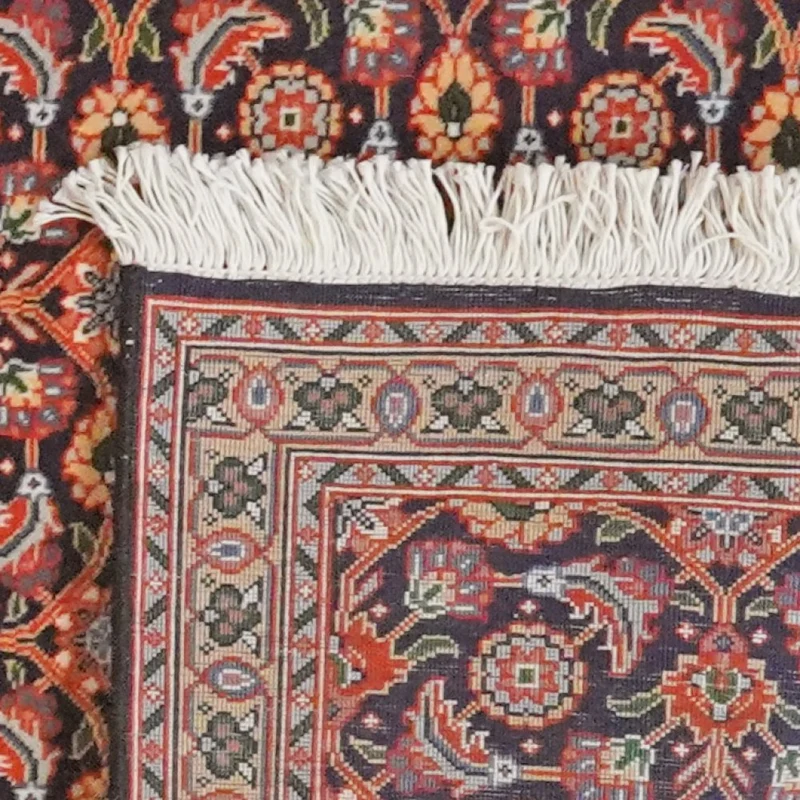 Tabriz 50 Raj · Handgeknüpft – Orange, 199x61 cm