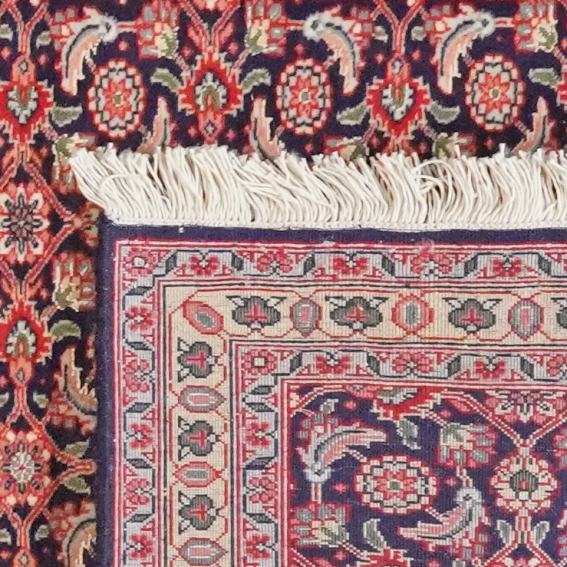 Tabriz 50 Raj · Handgeknüpft – Schwarz, 191x69 cm