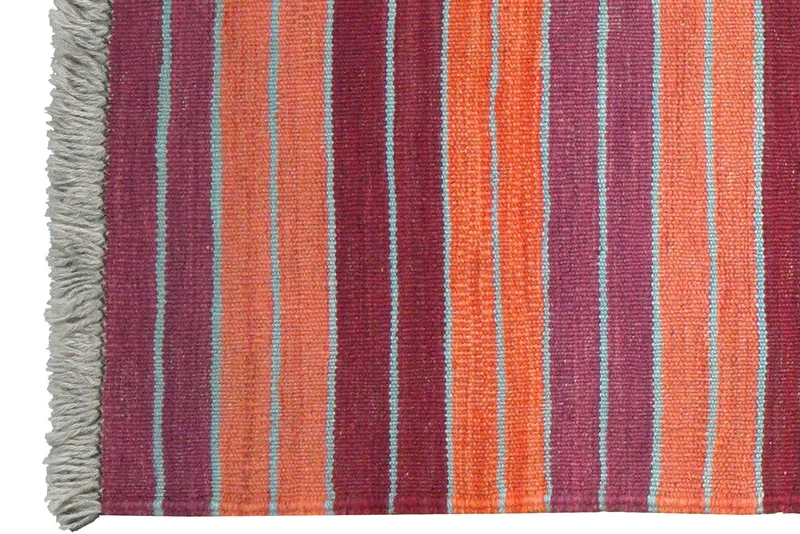 Kelim Gashgai · Handgewebt – Bunt, 193x64 cm