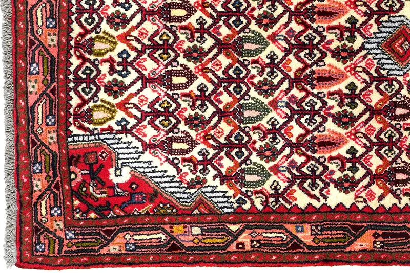 Assadabad · Handgeknüpft – Beige, 190x81 cm