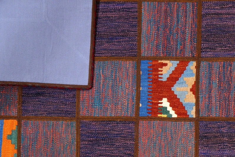 Kelim Tekkeh · Handgewebt – Bunt, 200x150 cm