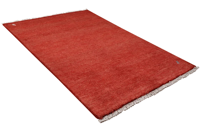 Gabbeh · Handgeknüpft – Rot, 151x104 cm