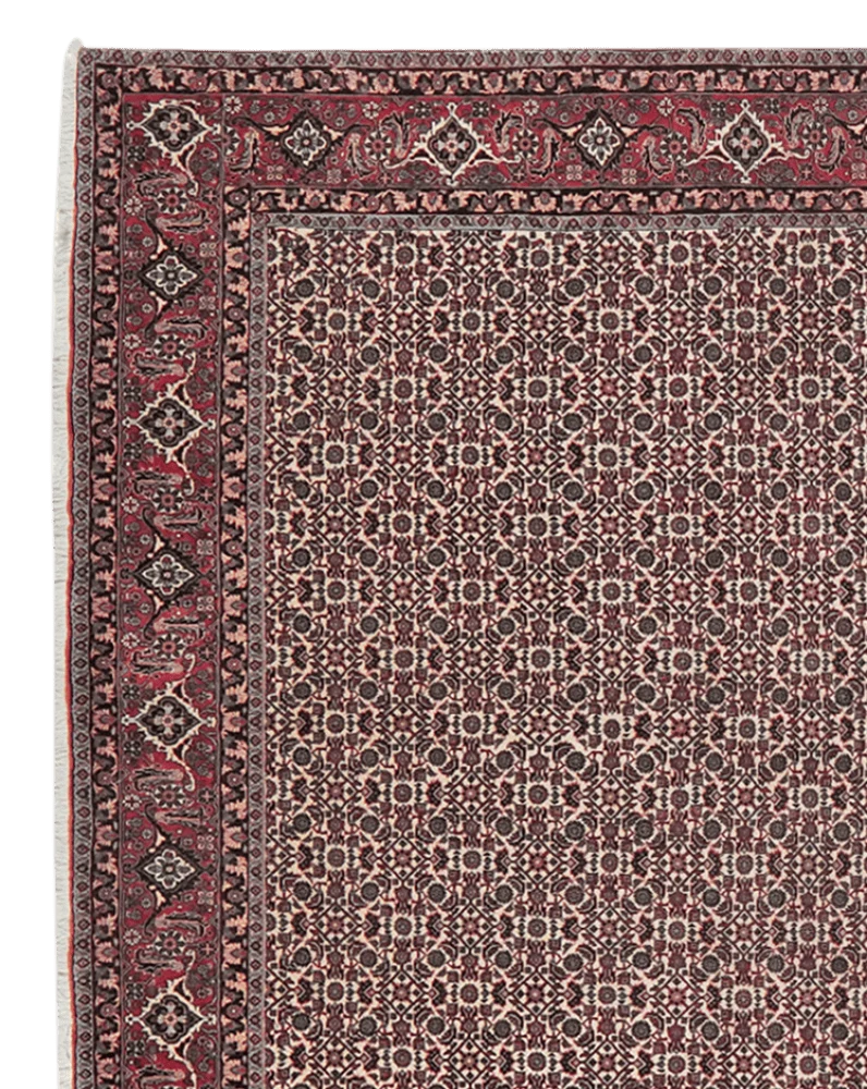 Bidjar · Handgeknüpft – Beige, 389x199 cm