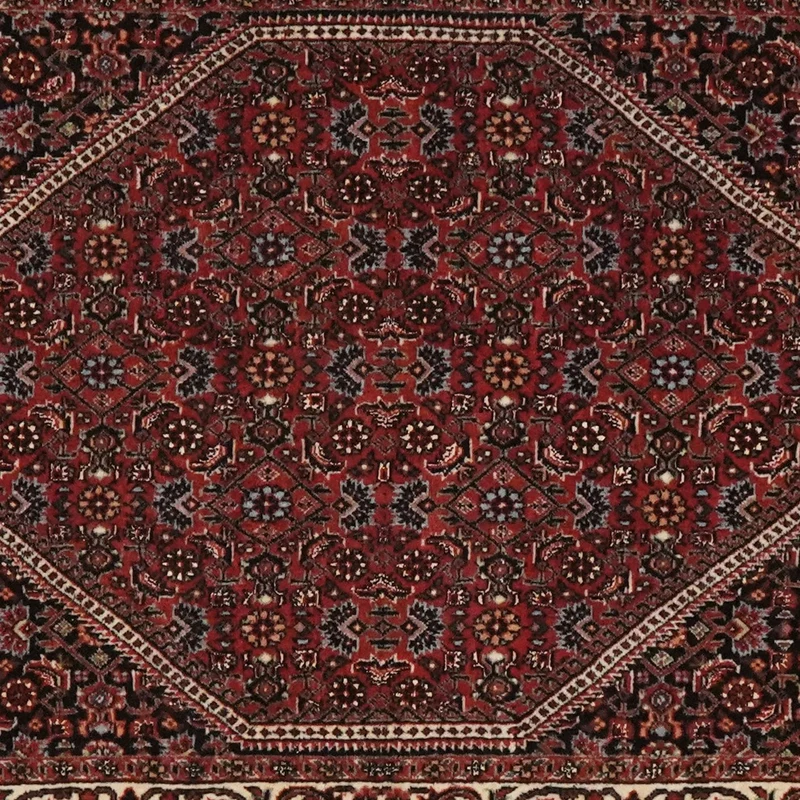 Bidjar Bookan · Handgeknüpft – Blau, 306x82 cm