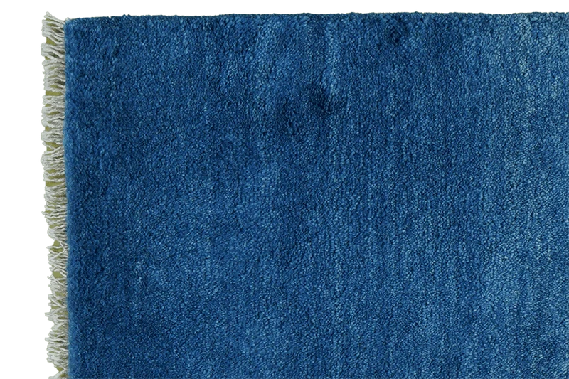Gabbeh · Handgeknüpft – Blau, 90x64 cm