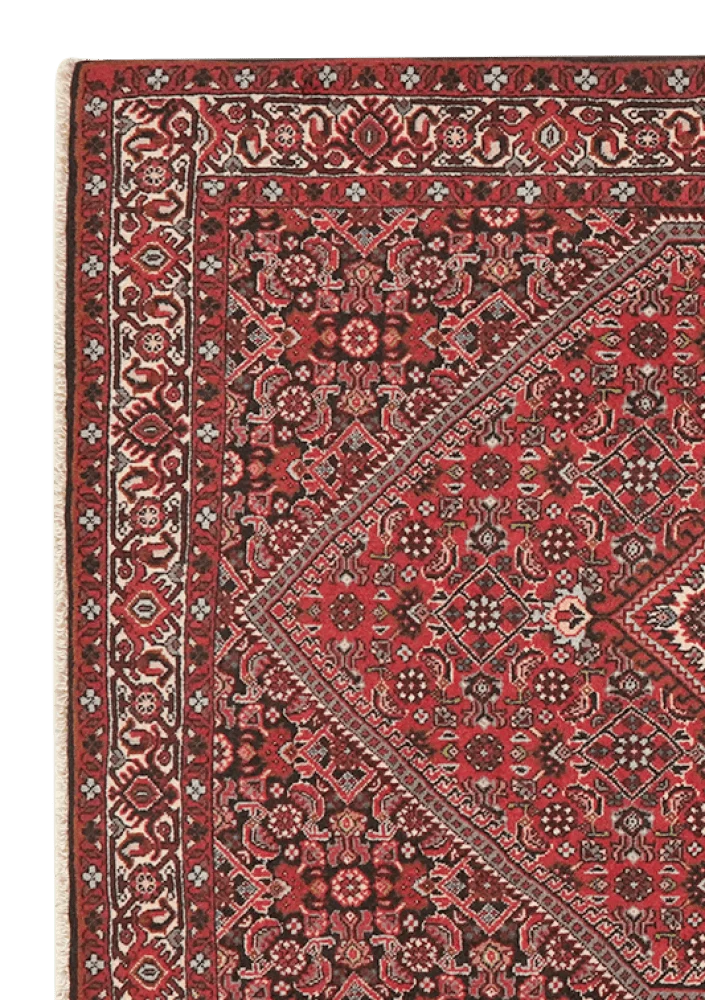 Bidjar Tekkab · Handgeknüpft – Rot, 143x90 cm