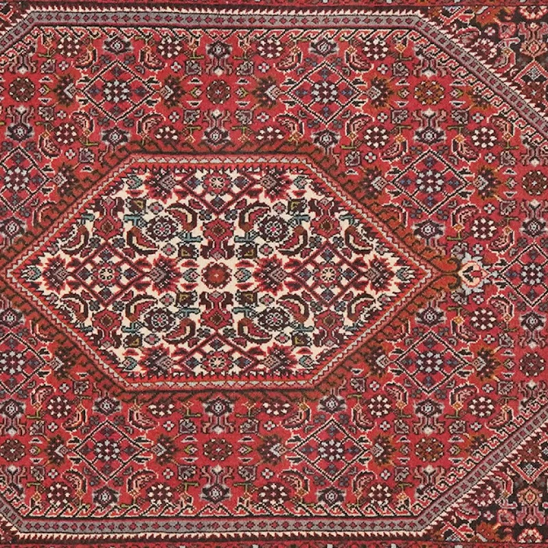 Bidjar Tekkab · Handgeknüpft – Rot, 143x90 cm