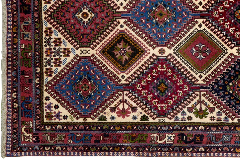 Yalameh · Handgeknüpft – Bunt, 244x151 cm