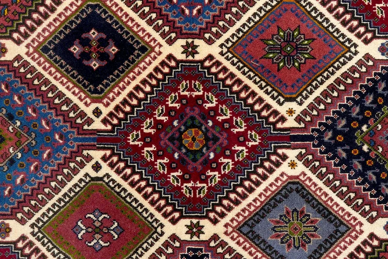 Yalameh · Handgeknüpft – Bunt, 244x151 cm