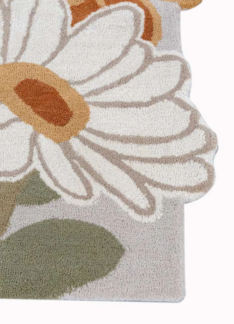 Wollteppich sonderform - 180 x 270 cm - mehrfarbig